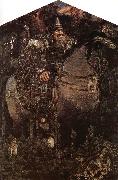 Mikhail Vrubel The Bogatyr oil painting reproduction
